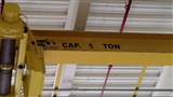 5 ton capacity, single girder, under hung crane