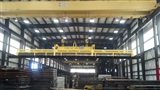 16 Ton capacity 45' hydraulic sheet lifter, twin bail