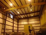5 Ton Capacity, 30' span single girder bridge crane