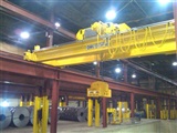 25 Ton x 30' span double 
girder,top running crane